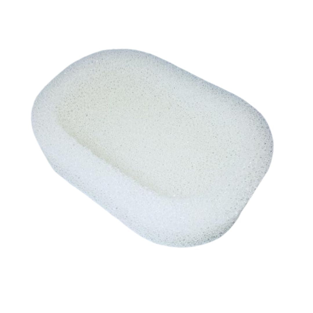 Quick dry sponge soap dish for keeping soap dry and clean.