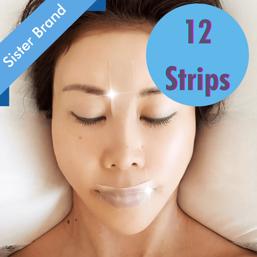 Koko Face Yoga's Sleep Tape, a pioneering solution for improved sleep quality, presented as a trusted product under the umbrella of Mirai Clinical's esteemed brand lineage.