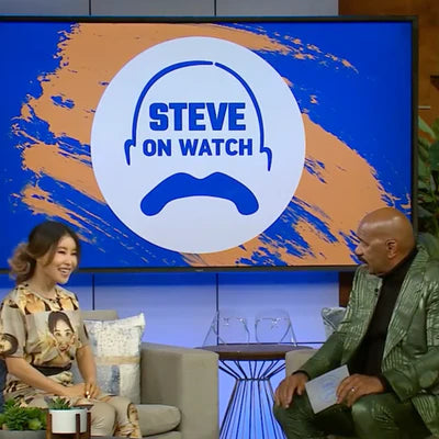 Koko Face Yoga's engaging segment with Steve Harvey, introducing the transformative face yoga techniques to a wider audience, backed by the reputation of its sister brand, Mirai Clinical