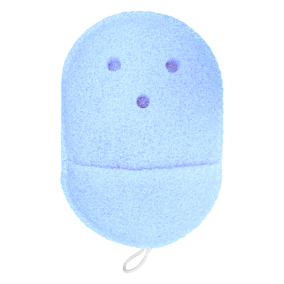 Soap saver sponge bag for rich lather and easy soap use.