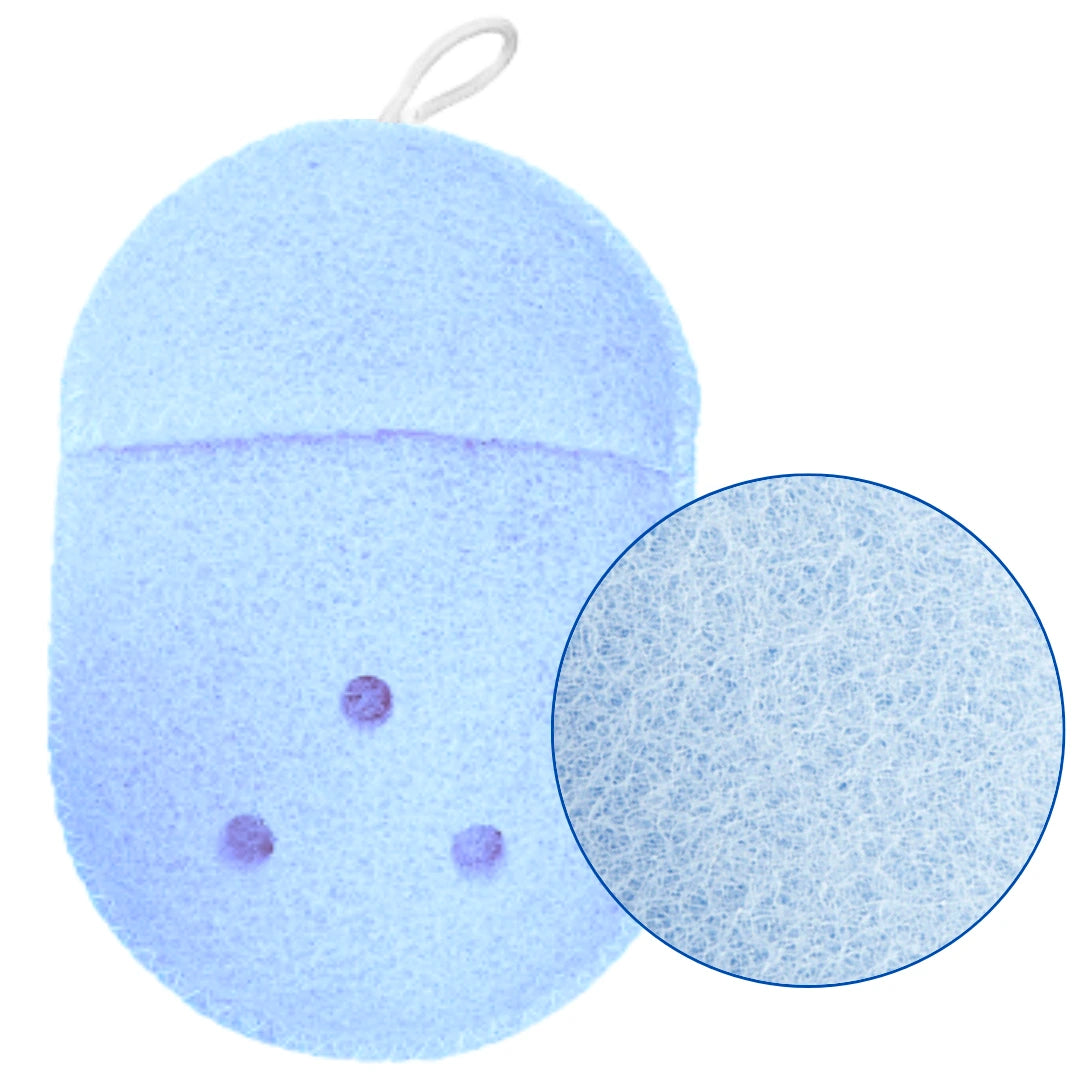 Soap saver sponge bag for effortless lathering and soap preservation.