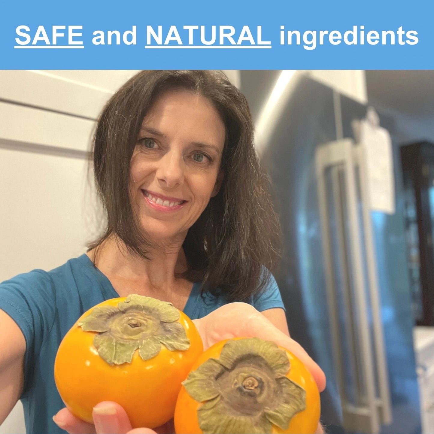 Woman representing the essence of Mirai Clinical's commitment to SAFE and NATURAL ingredients in their products, ensuring skin-friendly care and optimal health benefits