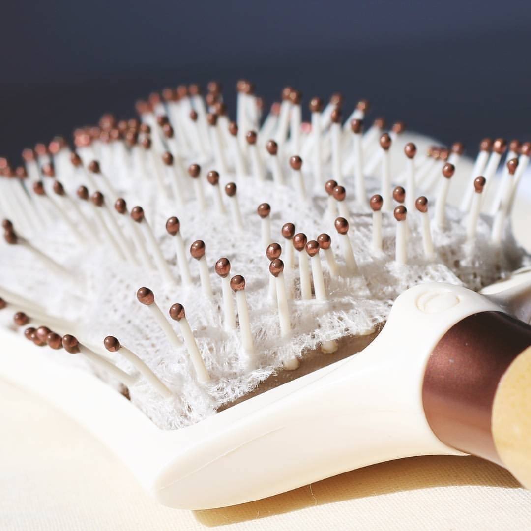 Deodorizing Hair Brush Liner with Persimmon Mirai Clinical