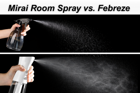 Mirai Room Spray vs. Febreze: What Are the 5 Differences?