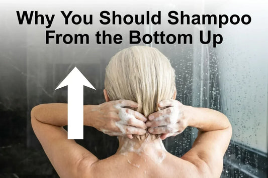 Why You Should Shampoo From the Bottom Up