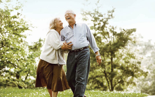 Older Couple Holding Hands Mirai Clinical