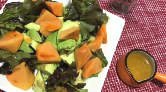 Persimmon and Avocado Salad Mirai Clinical