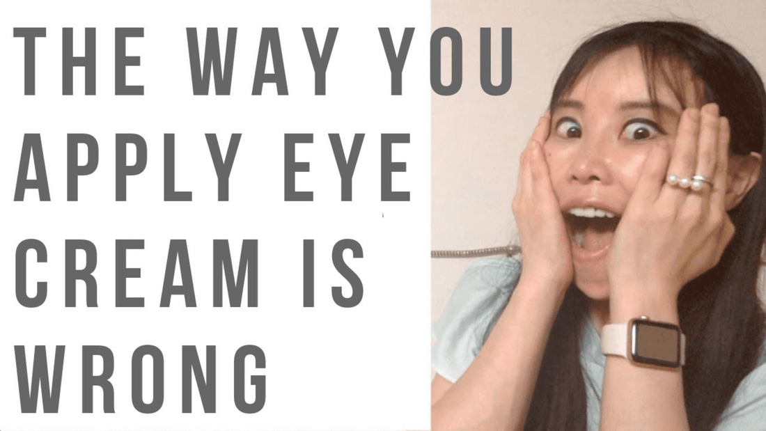 The Way You Apply Eye Cream is Wrong