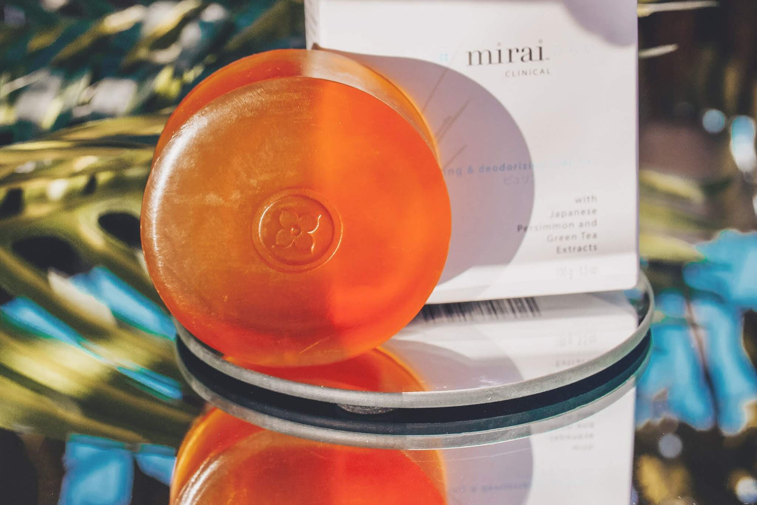Mirai Clinical Deodorizing Soap with Natural Japanese Persimmon for Body Odor Control