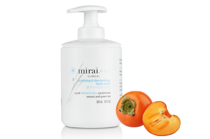 Mirai Clinical Deodorizing Body Wash with Persimmon - Enjoy long-lasting freshness and clean skin with our natural formula.