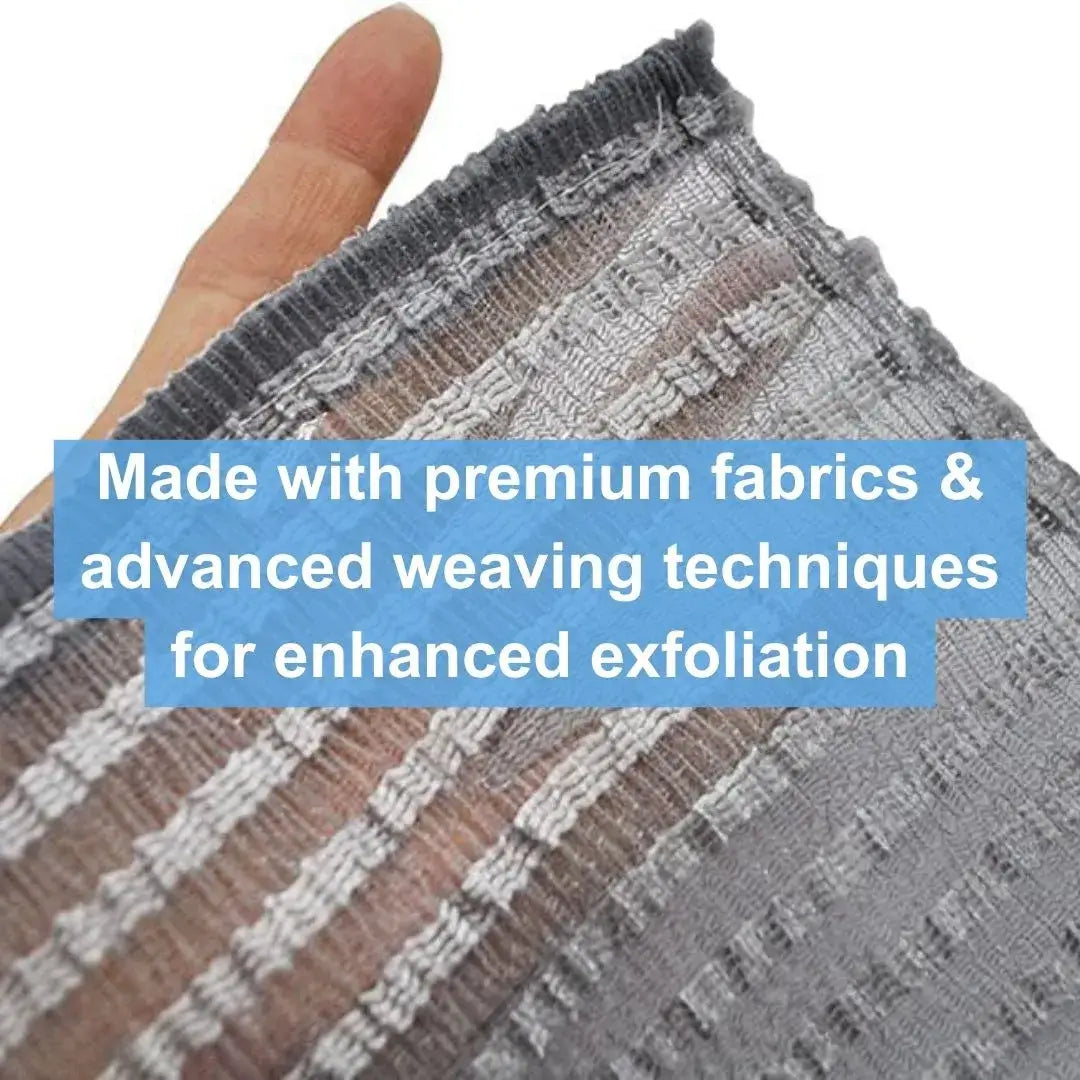 Mirai Clinical Bubble Rich Towel made from premium fabric, designed for effective and gentle cleansing.