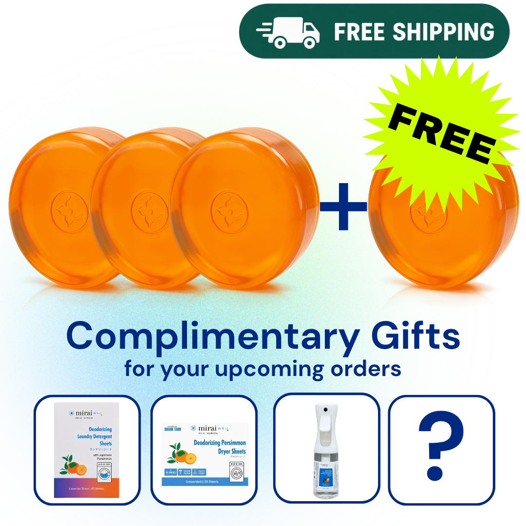 Deodorizing Soap with Persimmon