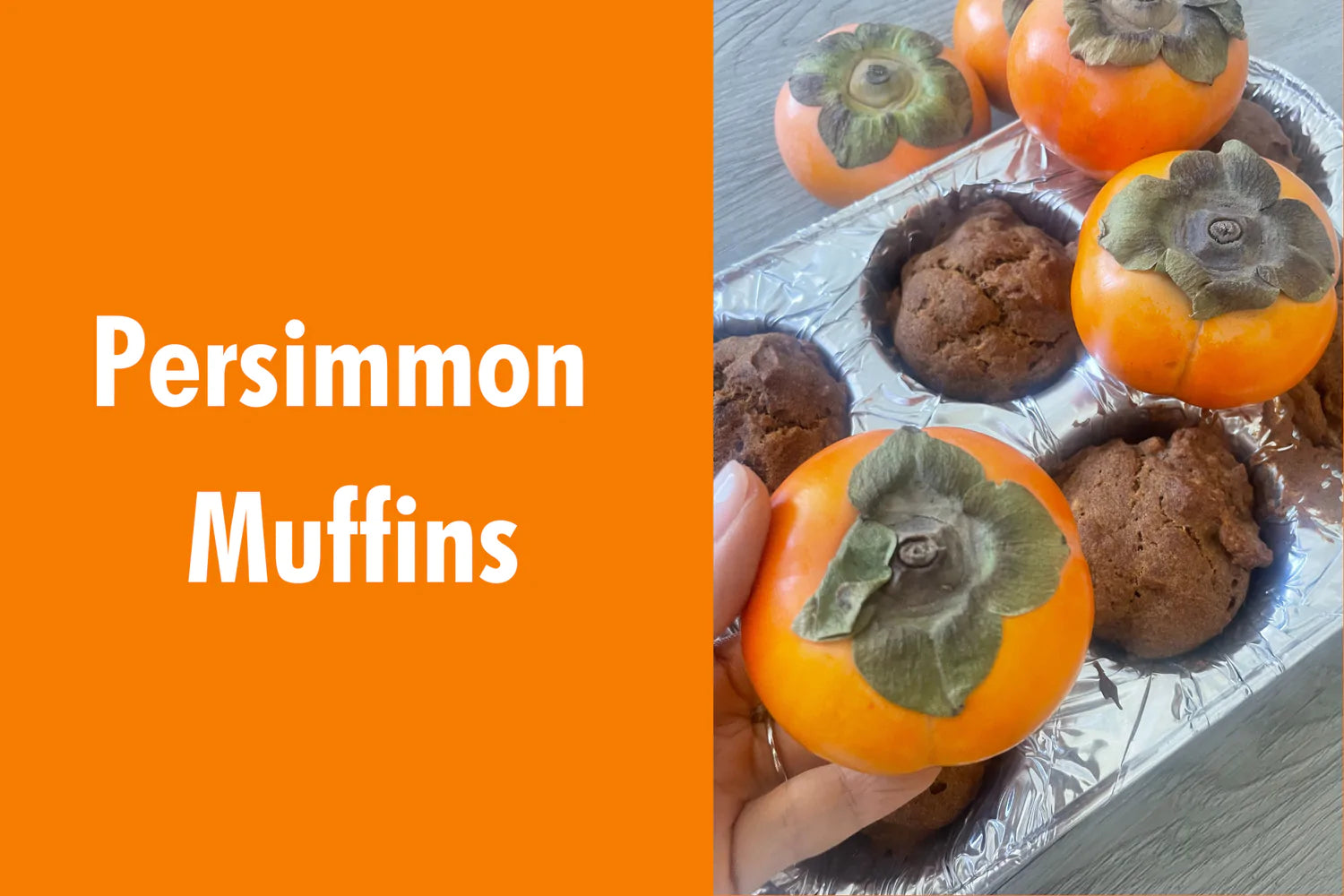 Fresh Ripe Persimmon Fruit - Key Ingredient in Mirai Clinical Nonenal Odor Solutions.