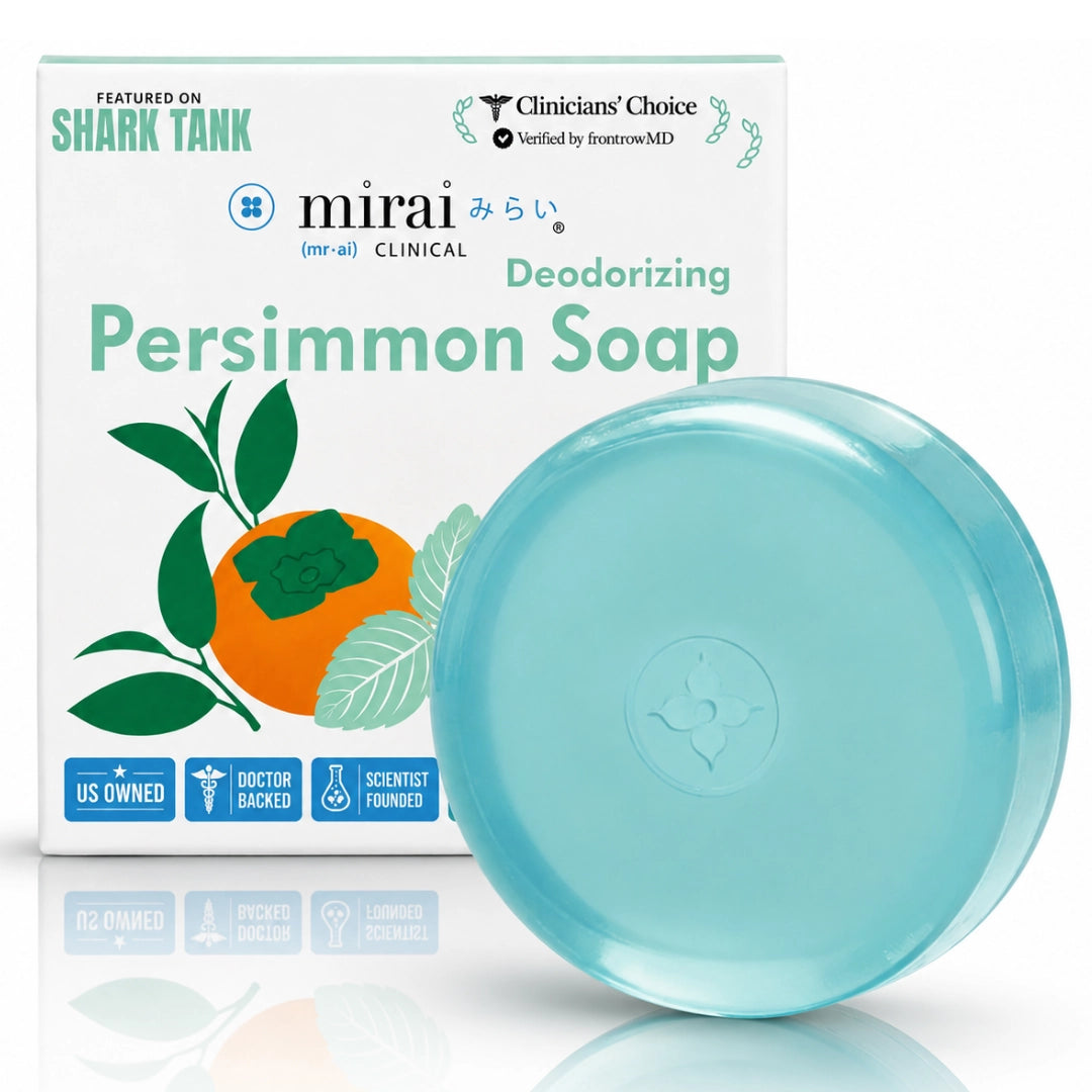 Mirai Clinical citrus persimmon deodorizing soap bar