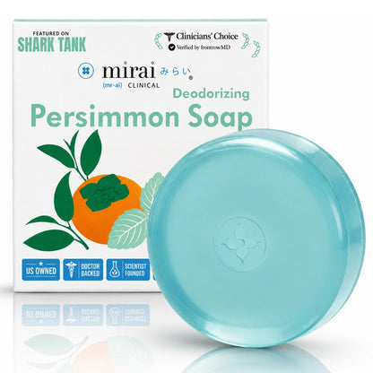 Mirai Clinical citrus persimmon deodorizing soap bar