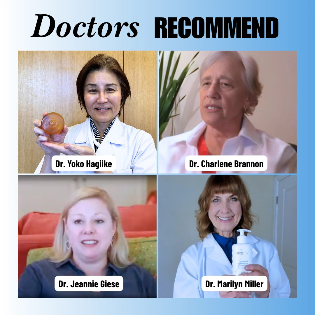 MiraiClinical persimmon nonenal deodorizing bundle recommended by doctors for effective body odor protection