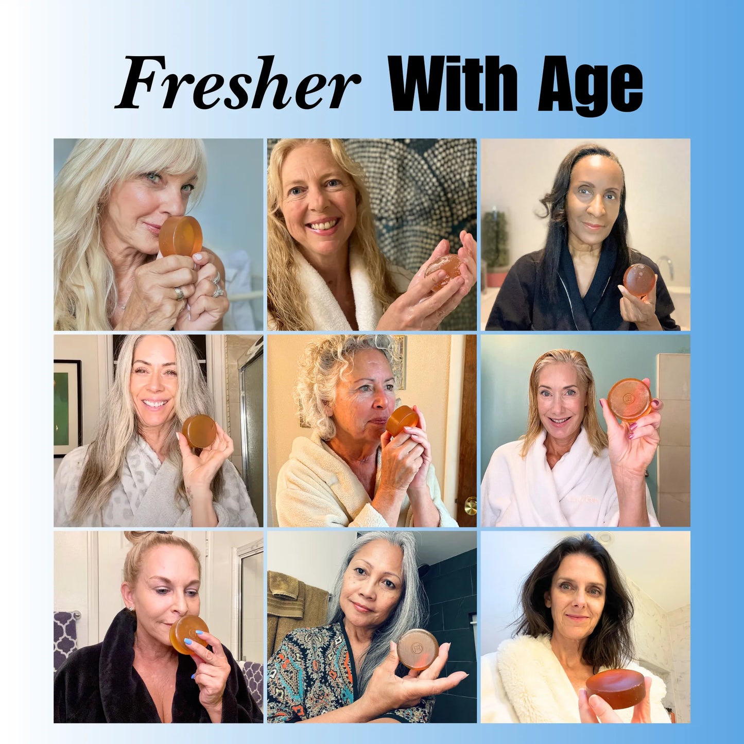 MiraiClinical customers experiencing fresher confidence using persimmon nonenal deodorizing soap for aging body odor