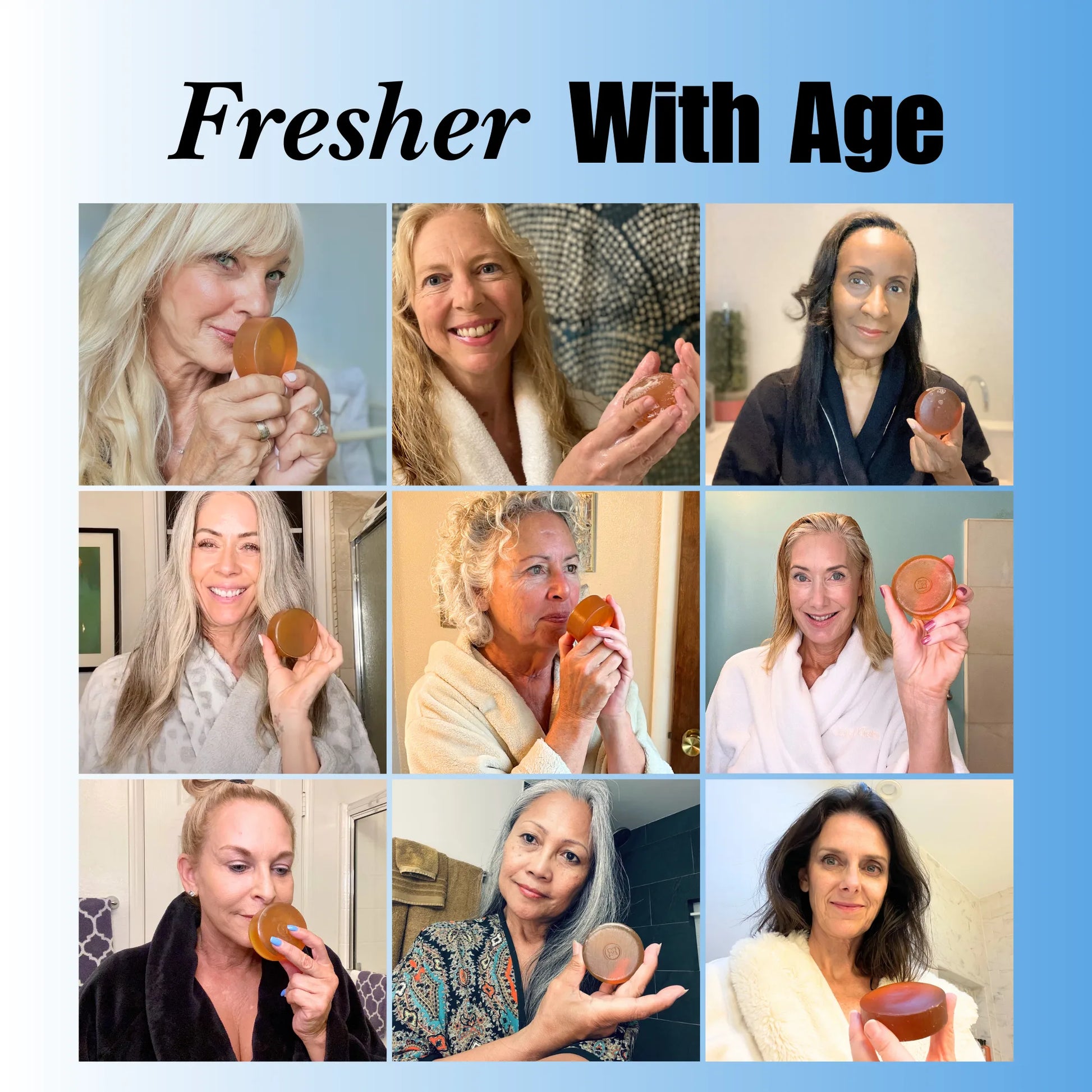 MiraiClinical customers experiencing fresher confidence using persimmon nonenal deodorizing soap for aging body odor