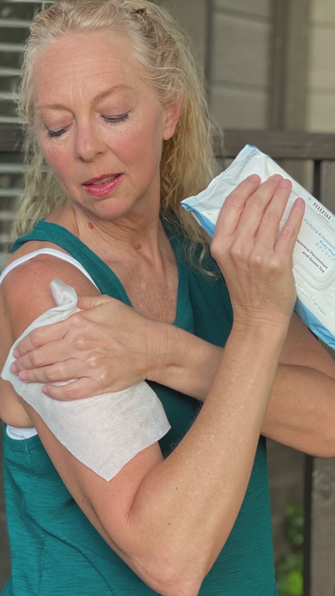 Amy B. Sharon M. customer video review for Mirai Clinical persimmon soap