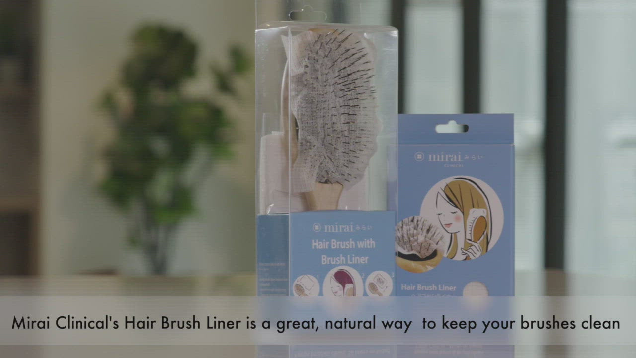 Hair Brush and Liner Set