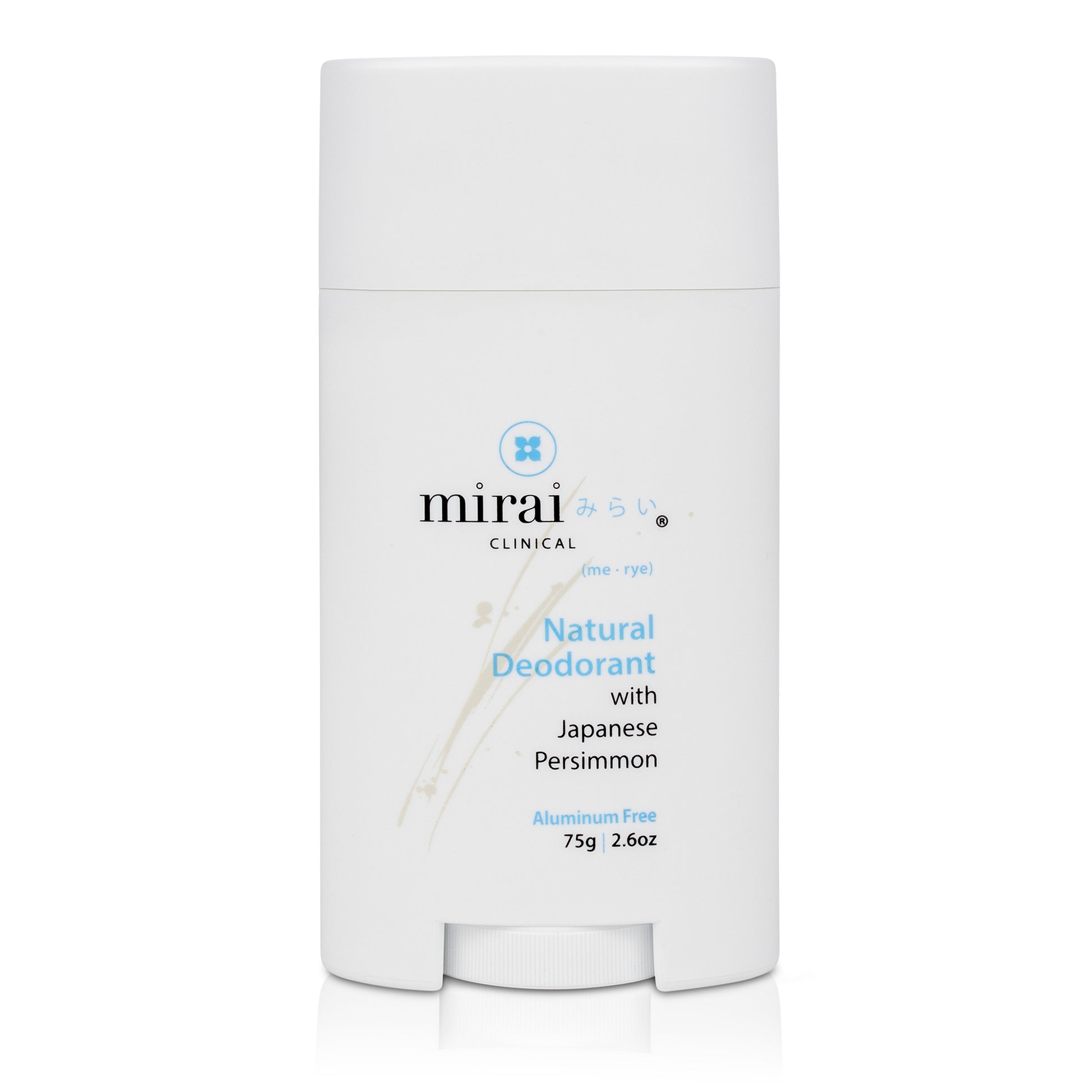 Mirai Clinical Natural Deodorant with Japanese Persimmon - Front