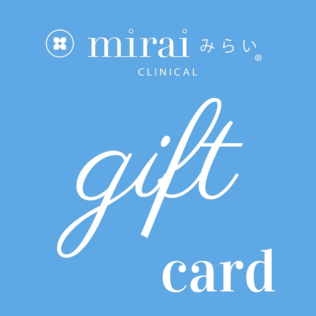 Mirai Clinical Gift Card - Give the Gift of Nonenal Odor Solutions and Persimmon-Infused Wellness.