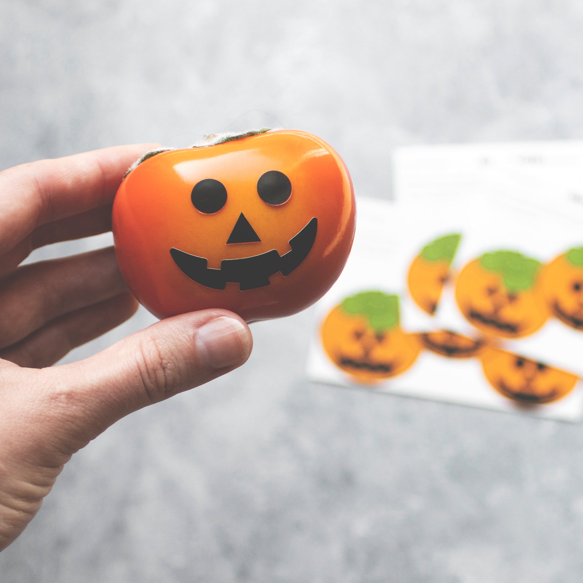 Mirai Clinical Persimmon Halloween Stickers
