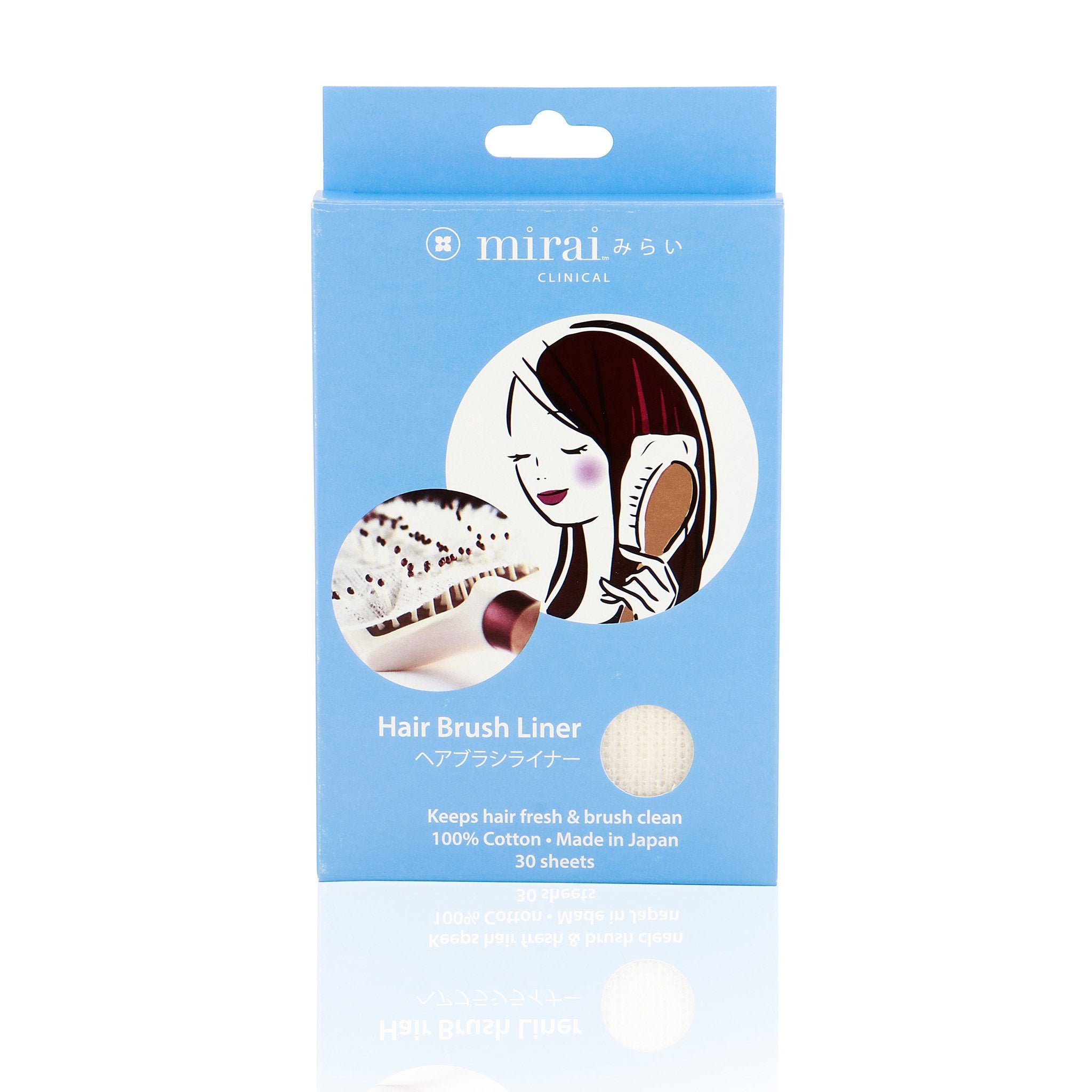 Hair Brush and Liner Set Mirai Clinical